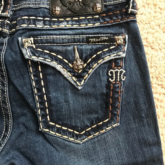 Miss Me boot Cut Jeans - Picture 4 of 5